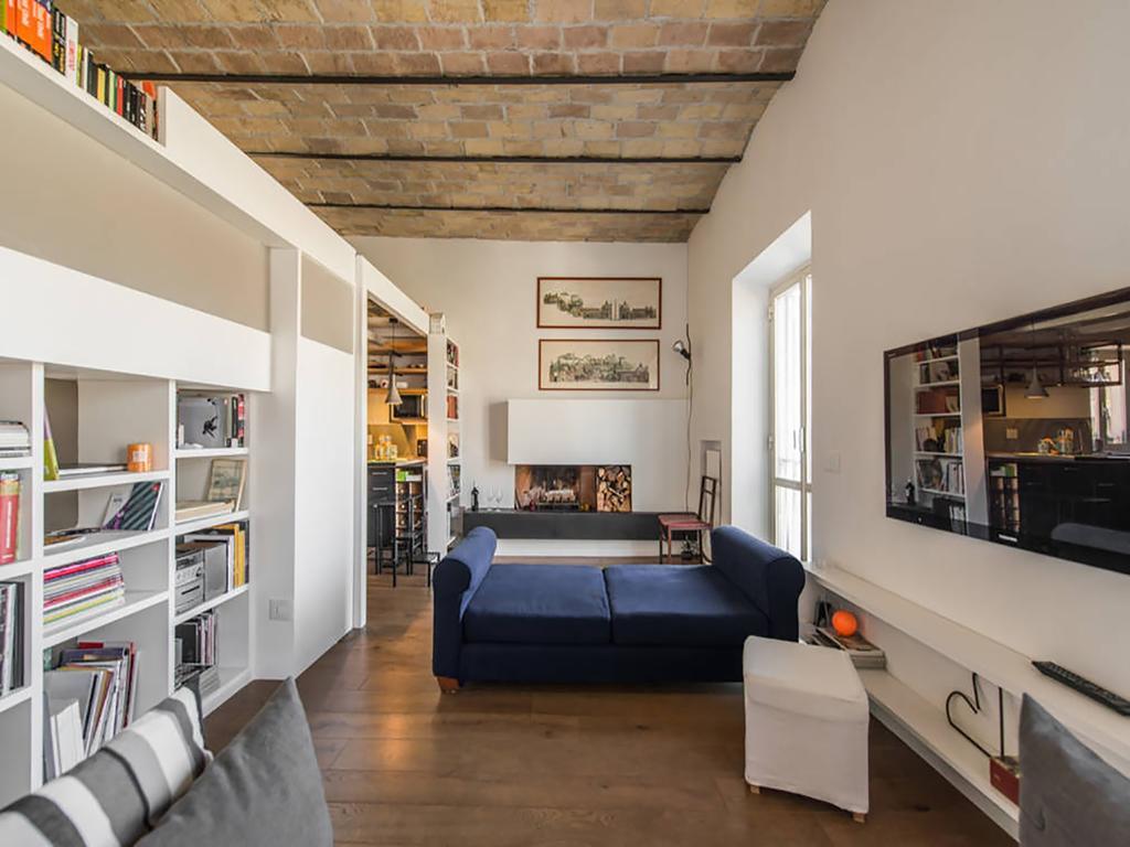 Apartamento Over The Tiber Loft Roma Exterior foto